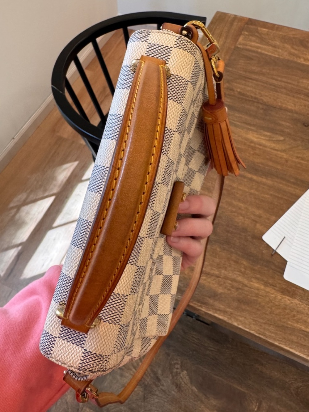 Louis Vuitton Croisette in Damier Azur Canvas - Picture 10 of 10